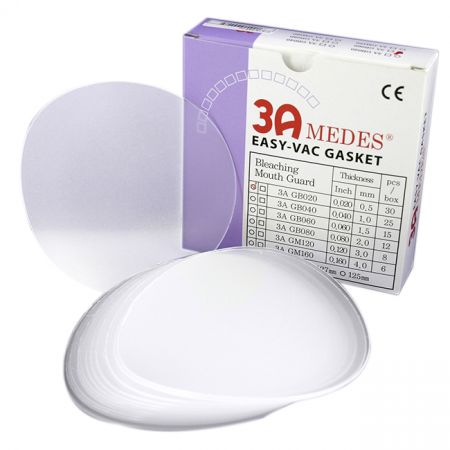3A MEDES EV Gasket Bleaching 020 - пластины круглые, толщина 0,5 мм, 30 шт.