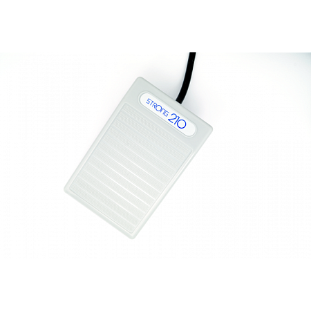 Saeshin STRONG 210 105L - косметологический микромотор с наконечником 105L и педалью включения-выключения, в сумке, 35000 об/мин 