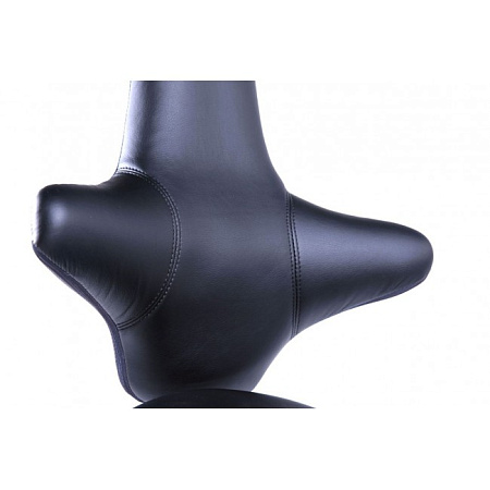 Gravitonus EZDuo Back - эргономичный стул-седло врача-стоматолога со спинкой, двуразделенное седло