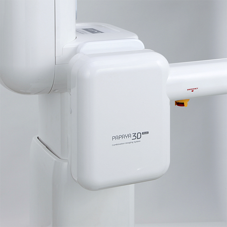 GENORAY Papaya 3D Plus 16x14 - компьютерный томограф с цефалостатом