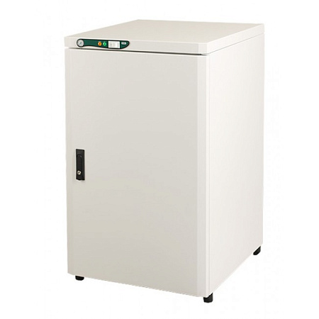 EKOM DK50 PLUS S - безмасляный компрессор для одной стоматологической установки с кожухом, без осушителя, с ресивером 25 л