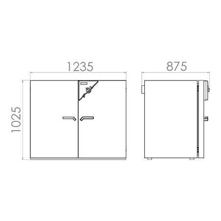 Binder FED 400 - стерилизатор горячим воздухом, 400 л