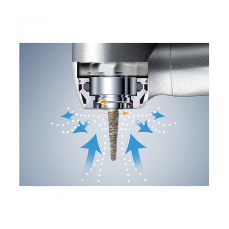 NSK Ti-Max X700L – турбинный наконечник с ортопедической головкой и оптикой