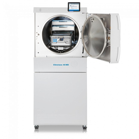 Cliniclave 45 MD - автоматический автоклав класса B с двумя дверцами камеры и сенсорным экраном, 205 л