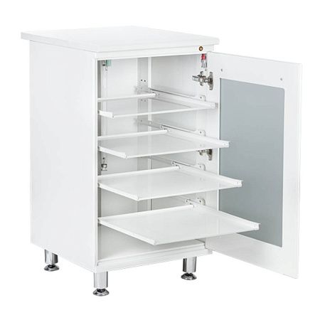 ВИТАЛИЯ ТБ — Медицинская тумба на хромированных ножках с УФ-облучателем и РУ